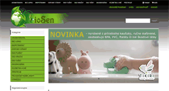 Desktop Screenshot of biosen.sk